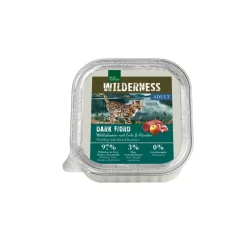 REAL NATURE WILDERNESS Adult 16 x 100 g Dark Fjord sanglier au canard et au renne^ Nourriture Humide