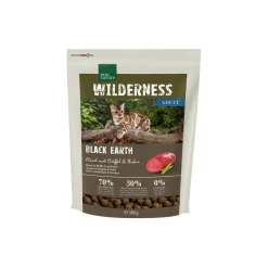 REAL NATURE WILDERNESS Black Earth Adult Bœuf, buffle et poulet 300 g^ Croquettes Pour Chat