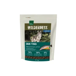 REAL NATURE WILDERNESS Dark Fjord Cerf, saumon et canard 1 kg^ Croquettes