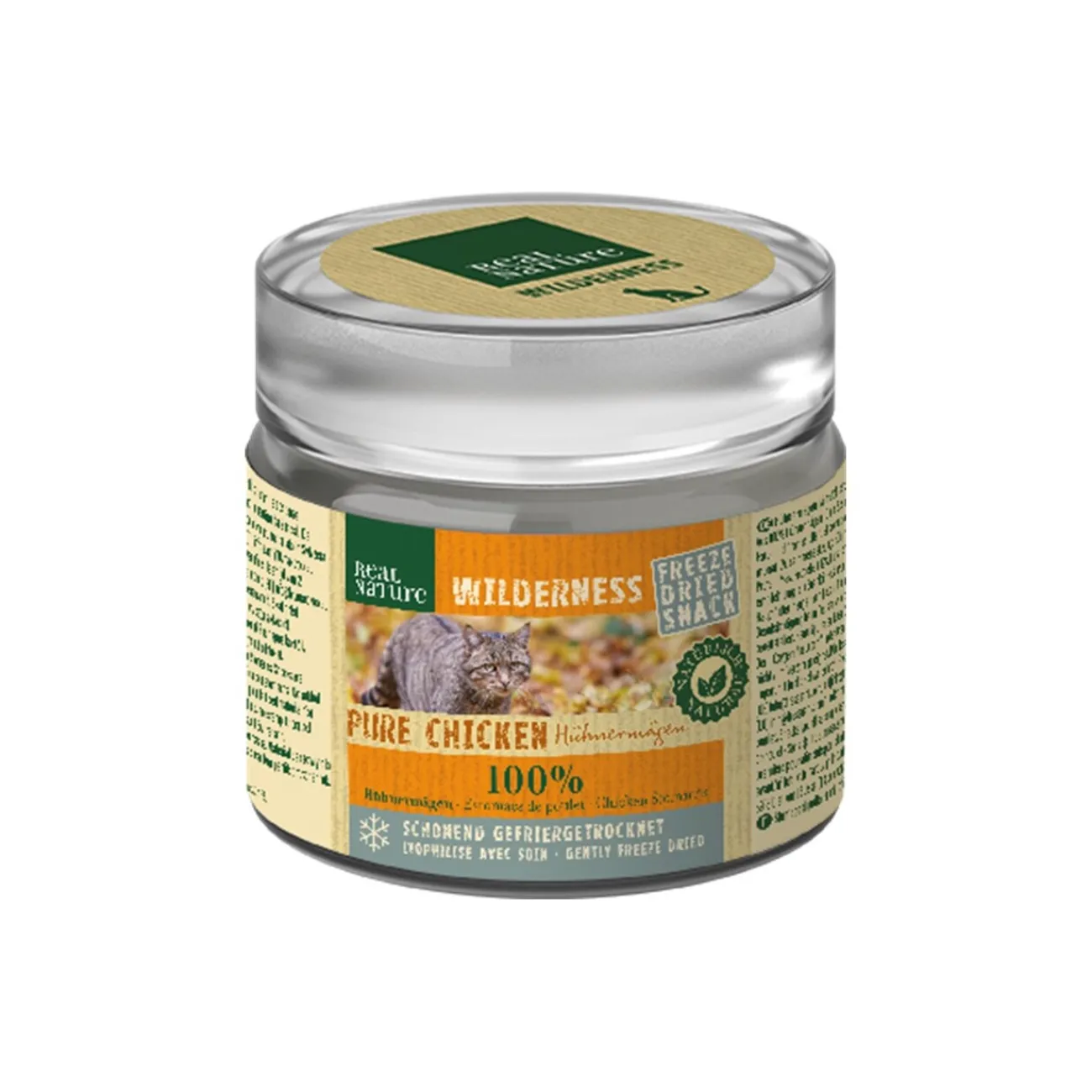 REAL NATURE Wilderness estomacs de poulet lyophilisés 6 x 15 g^ Friandises