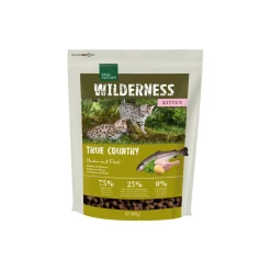 REAL NATURE WILDERNESS Kitten True Country Poulet au poisson 300 g^ Croquettes Pour Chat|Nourriture