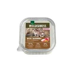REAL NATURE WILDERNESS Kitten 16 x 100 g Wide Savannah agneau & sanglier^ Nourriture Humide|Nourriture