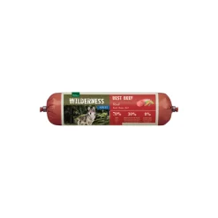 REAL NATURE WILDERNESS Saucisse Adult Best Beef -Bœuf à l’amarante et aux carottes 800 g^ Nourriture Humide