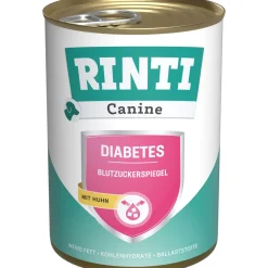 RINTI Canine Diabète Poulet 12 x 400 g^ Nourriture Humide