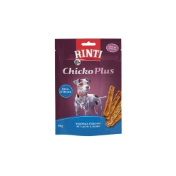 RINTI Chicko Plus bâtonnets de poisson, avec saumon et thon 12x80 g^ Friandises|Nourriture