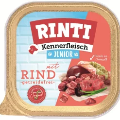 RINTI Kennerfleisch Junior 9 x 300 g Bœuf^ Nourriture Humide|Nourriture