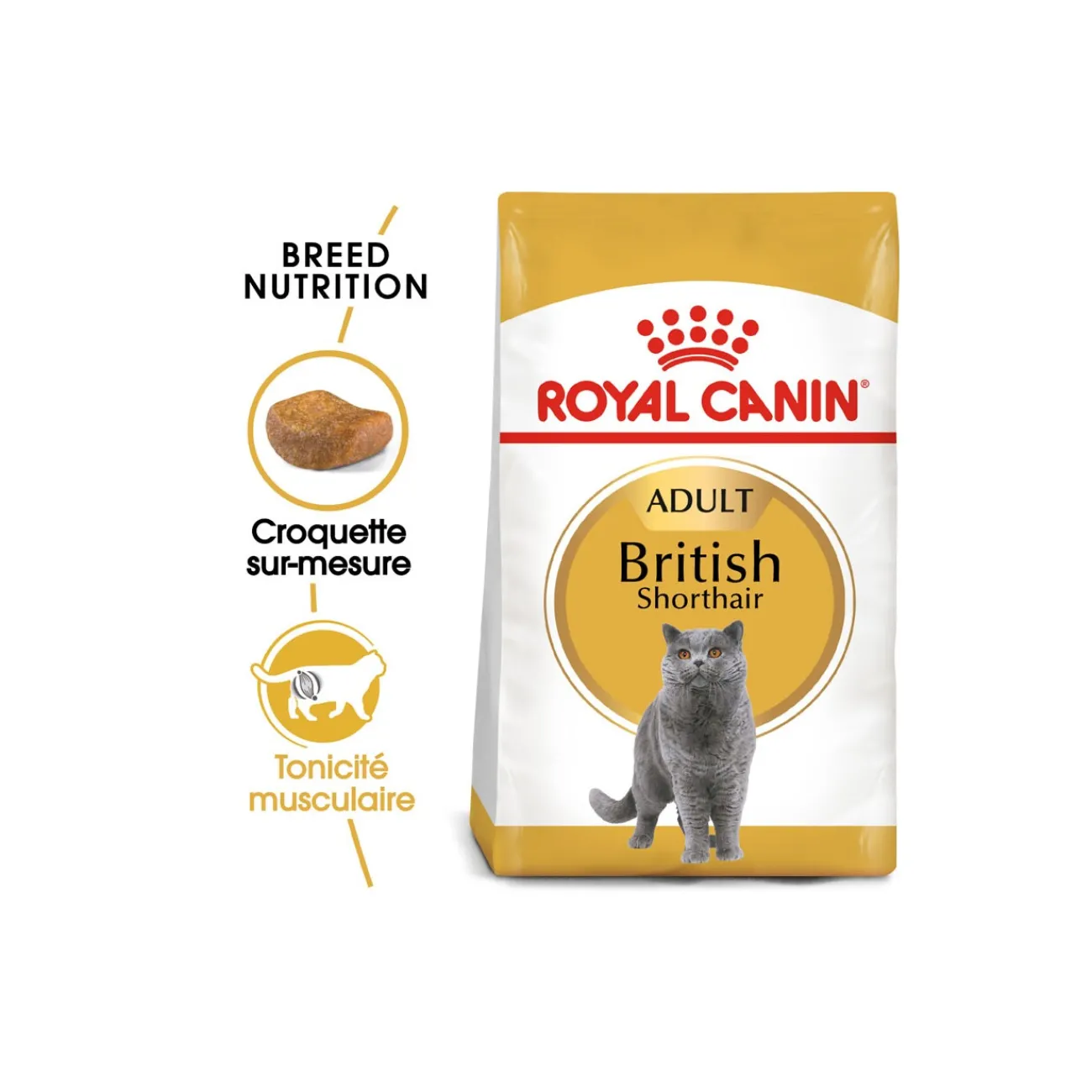 ROYAL CANIN British Shorthair Adulte Croquettes Chat 400 g^ Croquettes Pour Chat