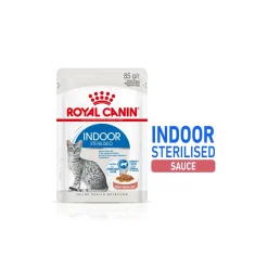 ROYAL CANIN Indoor Sterilised Adult en sauce 12x85 g^ Nourriture Humide