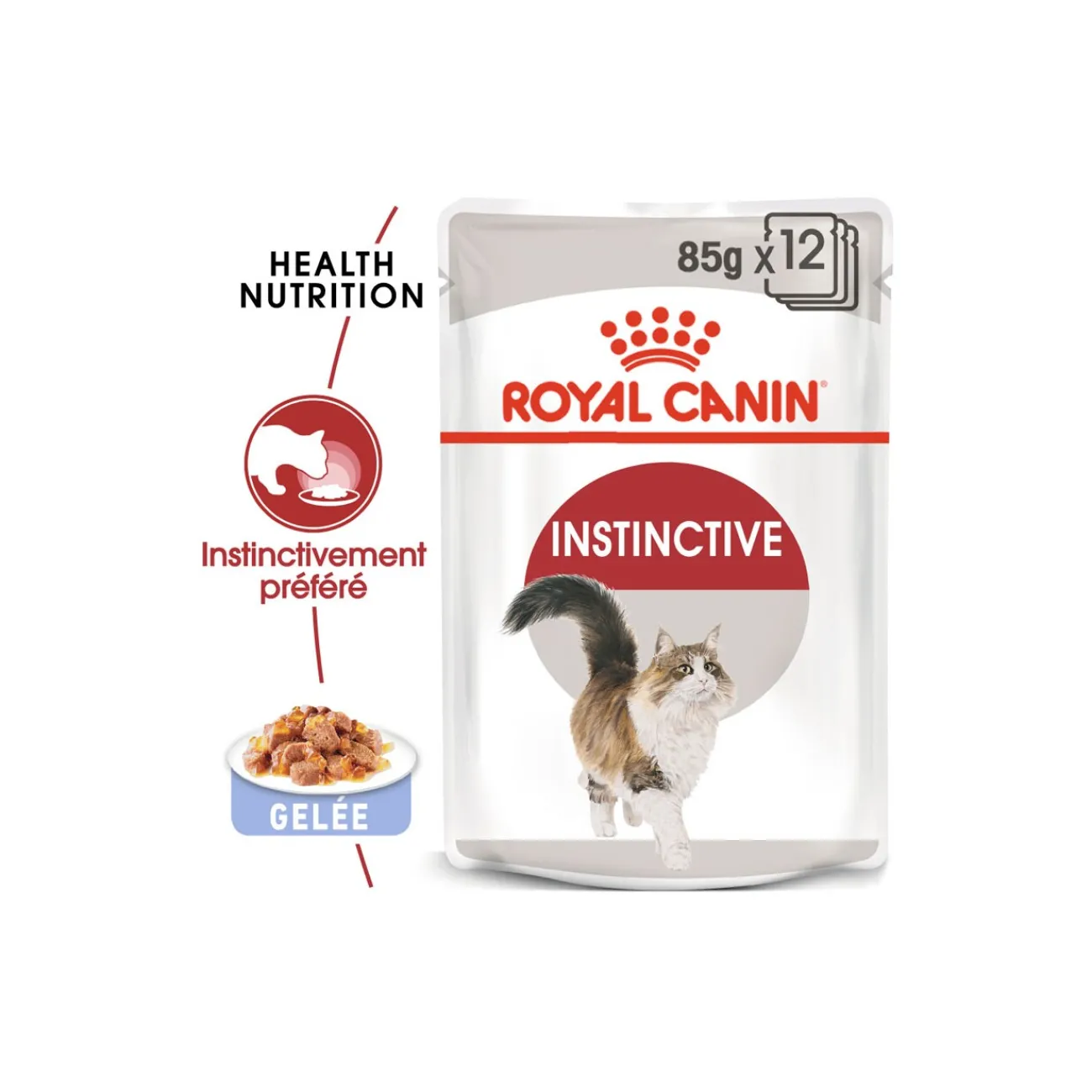 ROYAL CANIN Instinctive Adult en gelée 12x85 g^ Nourriture Humide