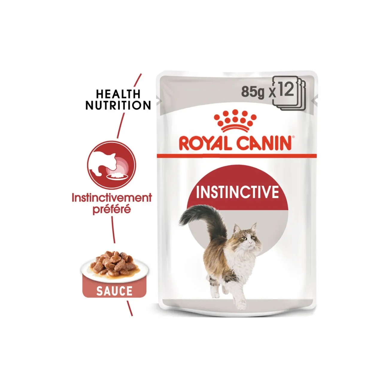 ROYAL CANIN Instinctive Adult en sauce 12x85 g^ Nourriture Humide