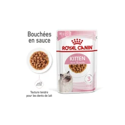 ROYAL CANIN Kitten en sauce 12x85 g^ Nourriture Humide|Nourriture