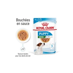 ROYAL CANIN Mini Chiot Nourriture humide Chien 12 x 85 g^ Nourriture Humide|Nourriture