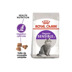 ROYAL CANIN Sensible 33 Croquettes Chat 400 g^ Croquettes Pour Chat