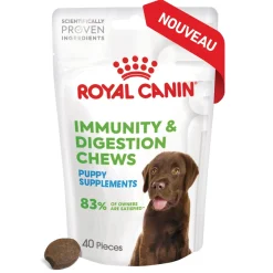 ROYAL CANIN Suppléments Friandises à mâcher, Chiot, Immunité & Digestion^ Nourriture Supplémentaire|Nourriture