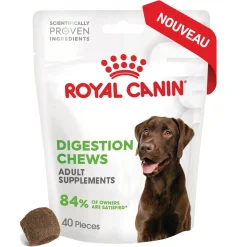 ROYAL CANIN Suppléments Friandises à mâcher, Adulte, Digestion^ Nourriture Supplémentaire