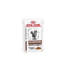 ROYAL CANIN Veterinary GASTROINTESTINAL MODERATE CALORIE, en sauce 12 x 85 g^ Alimentation Diététique|Nourriture Diététique Chat