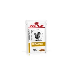 ROYAL CANIN Veterinary Urinary S/O bouchées en sauce 12 x 85 g^ Problèmes Urinaires|Nourriture Problèmes Urinaires