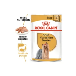 ROYAL CANIN Yorkshire Terrier Adult Mousse 12x85 g^ Nourriture Humide