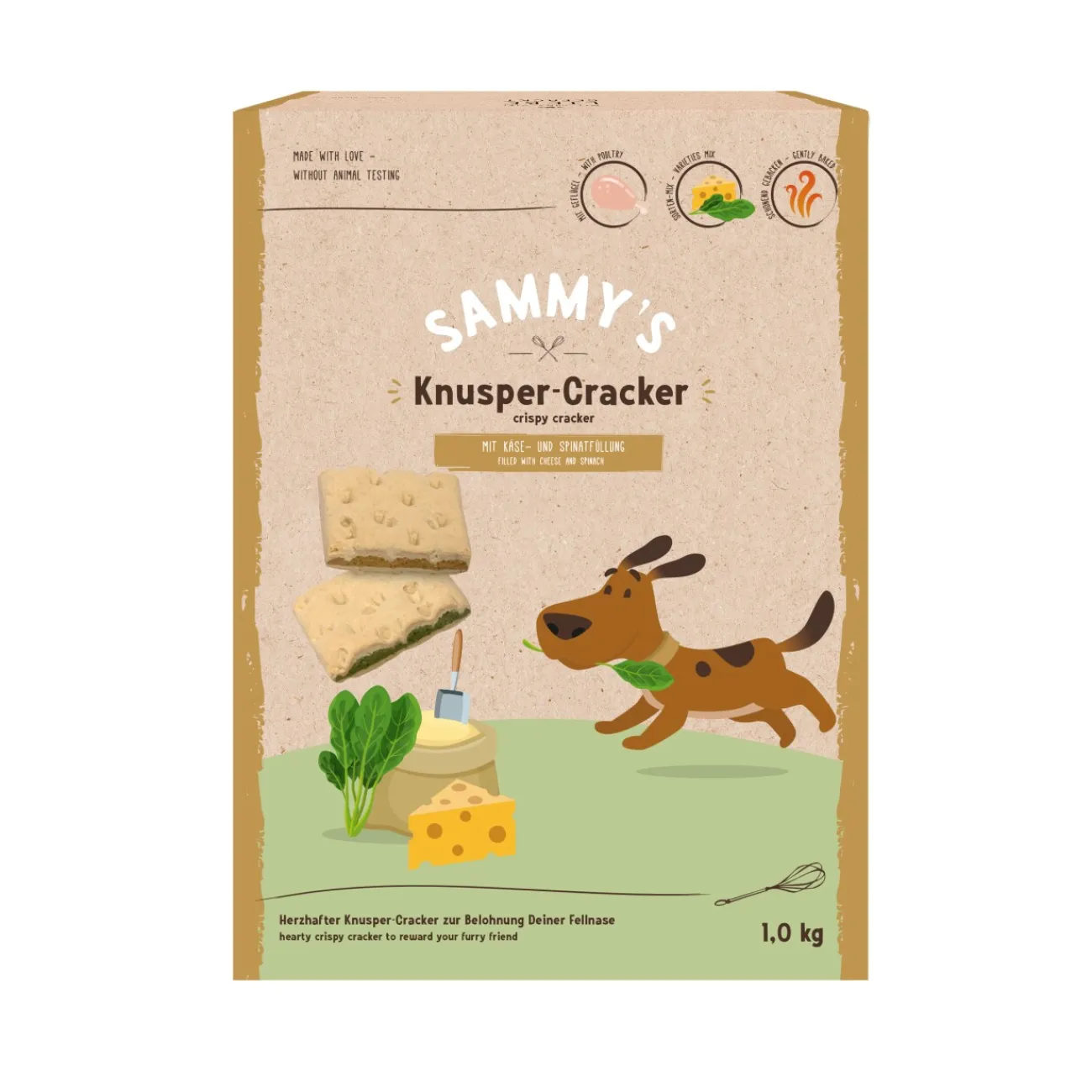 Sammy's Cracker croustillant SAMY 1 kg^ Friandises