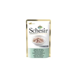 Schesir Adult 20 x 85 g thon à la dorade royale^ Nourriture Humide