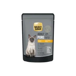 SELECT GOLD Adulte Pur Poulet 12x85 g^ Nourriture Humide