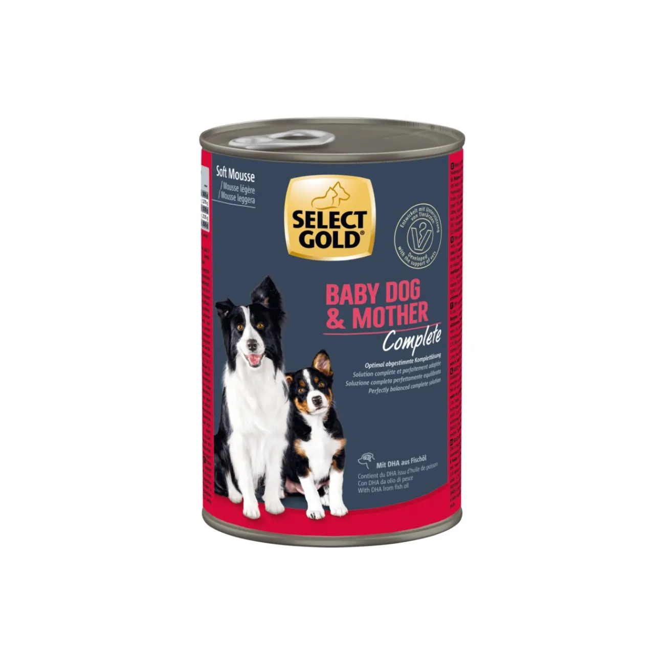SELECT GOLD Baby Dog & Mother Soft Mousse 6x360 g^ Nourriture Humide|Nourriture