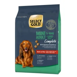 SELECT GOLD Complete Mini Adult Bœuf 1 kg^ Croquettes