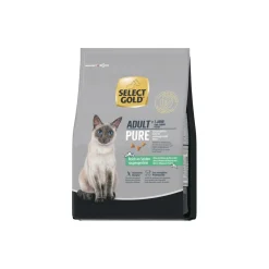 SELECT GOLD Croquettes Chat Pure Adulte Riche en Protéine de Ver à Soie 2,5 kg^ Croquettes Pour Chat