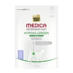 SELECT GOLD Medica Hypoallergénique PLUS Poisson et riz 300 g^ Hypoallergénique|Croquettes Pour Chat