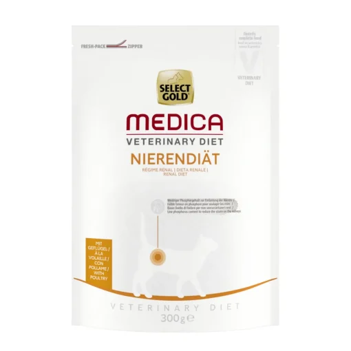 SELECT GOLD Medica Régime Rénal 300 g^ Régime Rénal|Croquettes Pour Chat