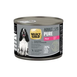 SELECT GOLD Pure Adult Cheval 6x200 g^ Nourriture Humide