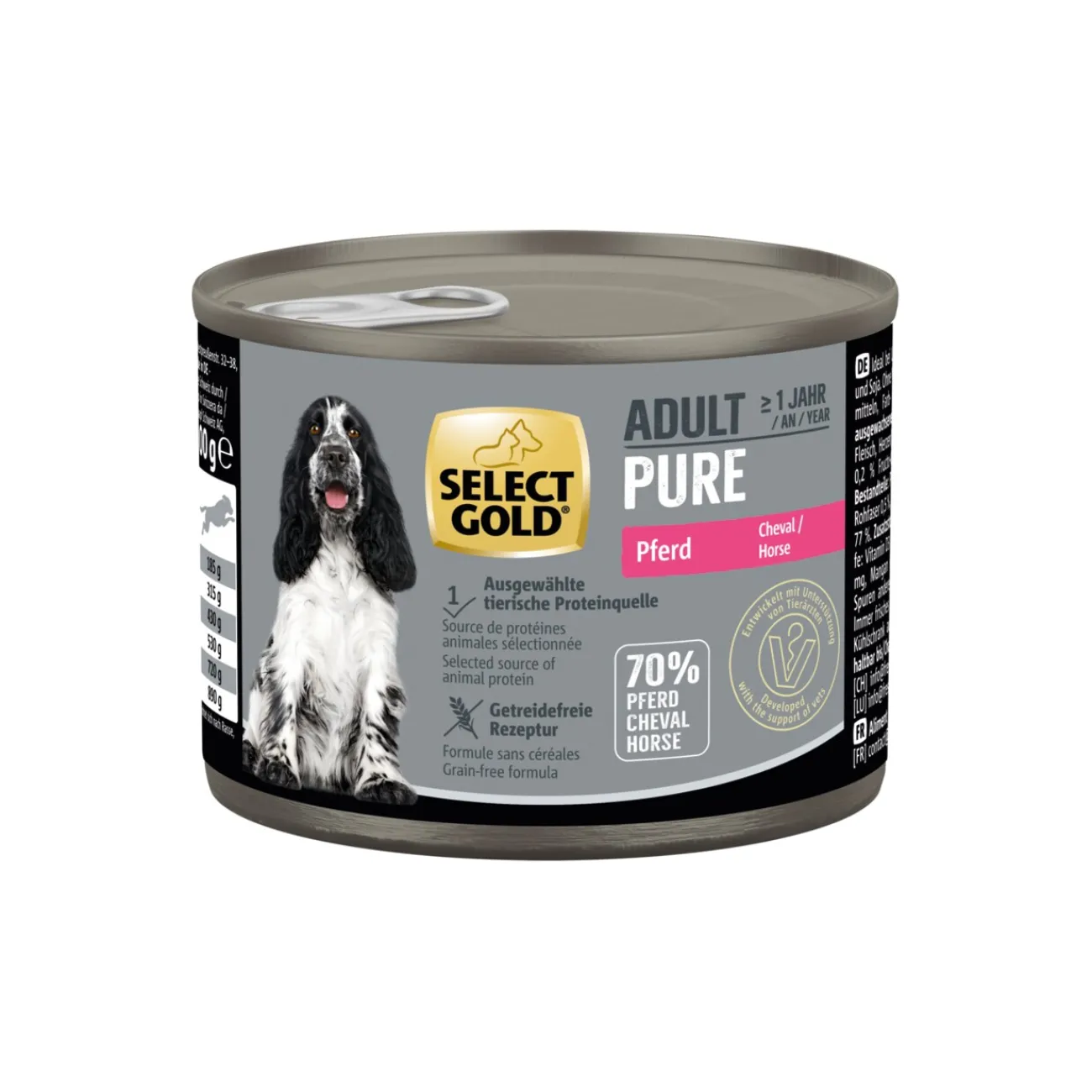 SELECT GOLD Pure Adult Cheval 6x200 g^ Nourriture Humide