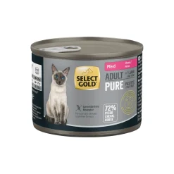SELECT GOLD Pure Adult Paté Cheval 6x200 g^ Nourriture Humide