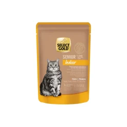 SELECT GOLD Senior Indoor +7 12x85 g^ Nourriture Humide