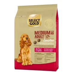 SELECT GOLD Sensitive Adulte Medium Cheval au tapioca 1 kg^ Croquettes