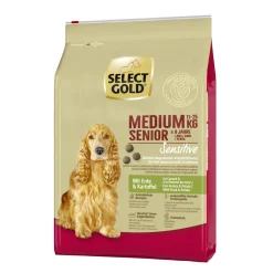 SELECT GOLD Sensitive Senior Medium Canard aux pommes de terre 4 kg^ Croquettes