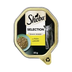 Sheba Bol Selection en sauce bouchées au poulet 22 x 85 g^ Nourriture Humide