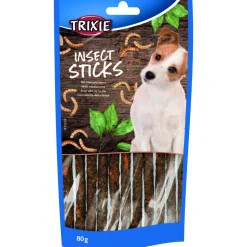 Trixie Bâtonnets d’insectes aux vers de farine 80 g^ Friandises