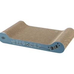 Trixie Carton à griffer , herbe aux chats, 41 x 7 x 24 cm, bleu^ Griffoirs & Cartons À Gratter