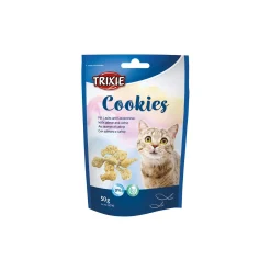 Trixie Cookies avec saumon et catnip 6x50g^ Friandises