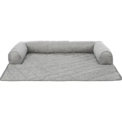 Trixie couverture de protection rembourrée Nero, rectangulaire, 90×90 cm, gris clair^ Couvertures Pour Chien