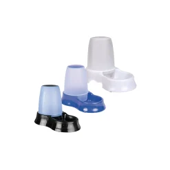 Trixie Distributeur de croquettes et d'eau 600 ml^ Gamelles À Nourriture|Gamelles