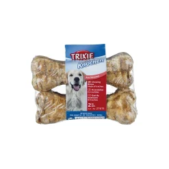 Trixie os à mâcher en paille 4 pcs, 10 cm^ Friandises