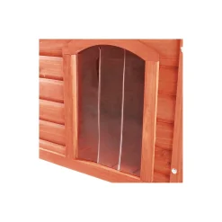 Trixie porte en plastique pour toit plat de niche pour chien L^ Niches Pour Chien