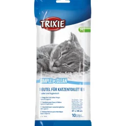 Trixie Sac à litière Simple'n'Clean pour toilettes pour chat M^ Accessoires Litière