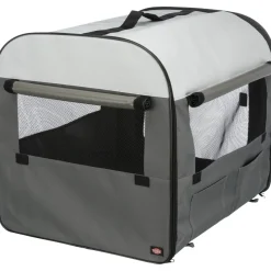 Trixie Soft Kennel Basic Box gris foncé/gris clair S^ Caisses De Transport