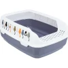 Trixie Toilettes pour chat Delio, avec bord imprimé^ Bacs & Maisons De Toilette