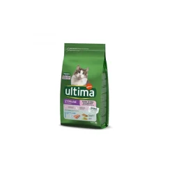 Ultima Stérilisé Bien-être Digestif avec de la Truite 1,5 kg^ Croquettes Pour Chat