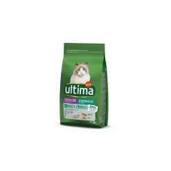 Ultima Stérilisé D’Intérieur avec de la Dinde 1,5 kg^ Croquettes Pour Chat