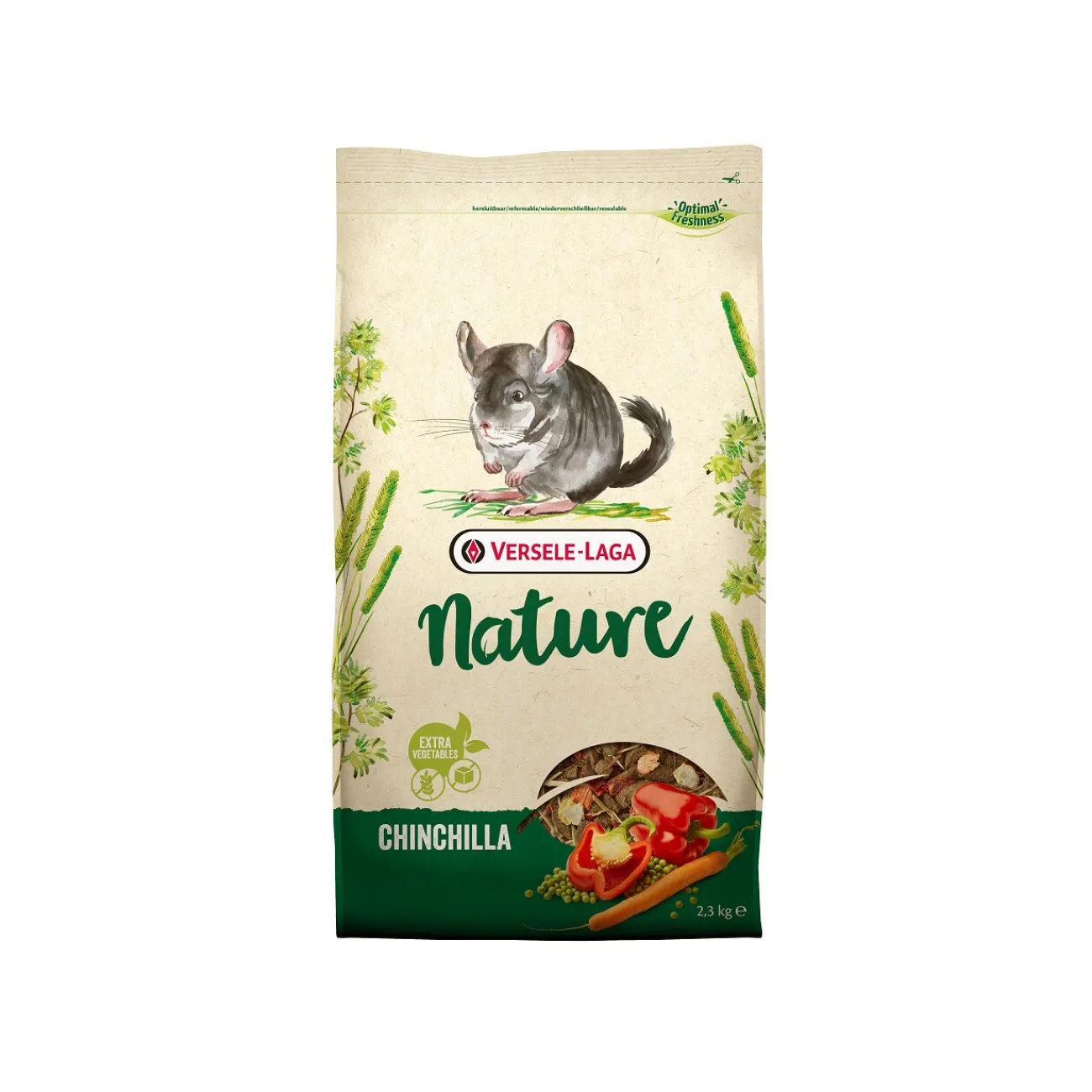 Versele-Laga Versele Laga Nature chinchilla 2,3 kg^ Chinchillas|Nourriture Principale
